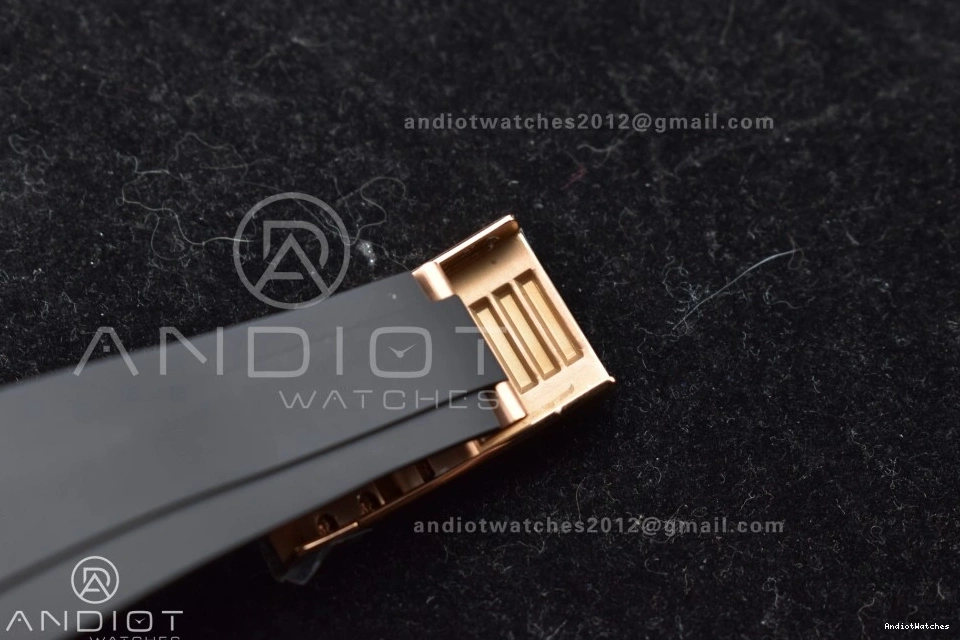 1104 RG Upgraded Gray Oysterflex Noob on A23J Strap Dial Best Skydweller Edition 0123